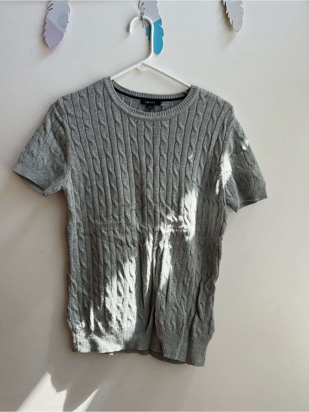 Nautica sweater top EUC L